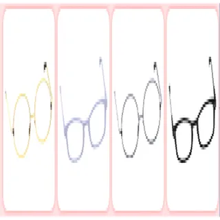 4x Glasses