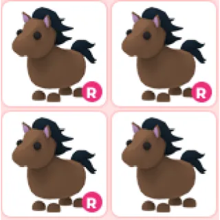 4x Horse
