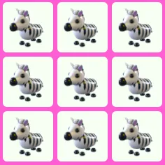 9x Zebra