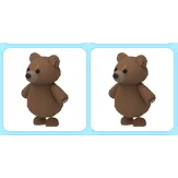 2x Brown Bear