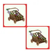 2x Flower Stroller