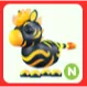 N Flaming Zebra