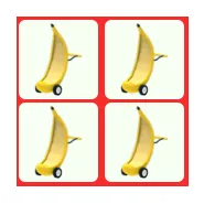 4x Banana Stroller