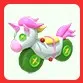 Unicorn Zombie Ponycycle