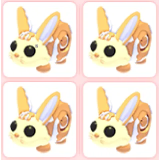 4x Bunny Swirl