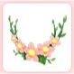 Flower Wreath Pin