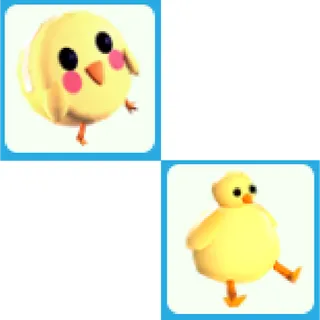 Chick Hat and Chick Backpack