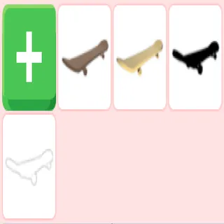 4x Skateboard