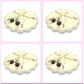 4x White Sand Dollar