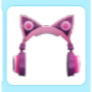 Pink Cat Ear Headphones
