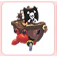 Pirate Hermit Crab