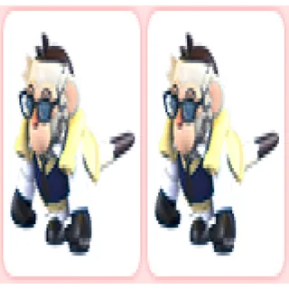 2x Preppy Capuchin Monkey