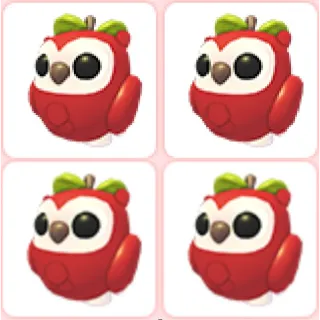 4x Apple Owl