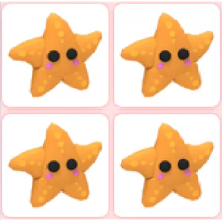 4x Starfish