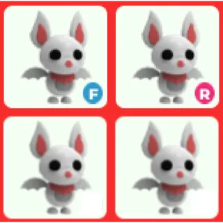 4x Albino Bat