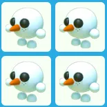 4x Snowball Pet