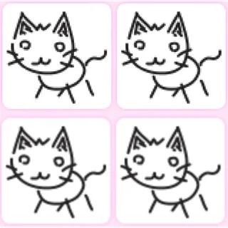4x 2D Kitty