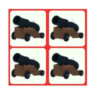 4x Cannon Stroller