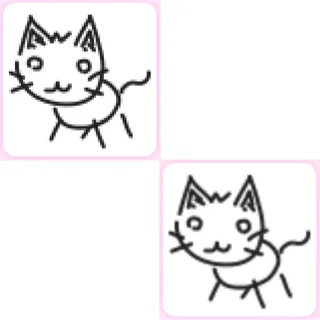 2x 2d Kitty