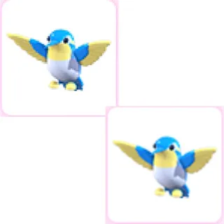 2x Diamond Hummingbird