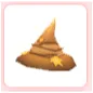Eco Brown Earth-Wizard Hat