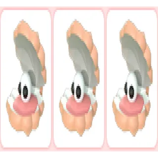 3x Happy Clam