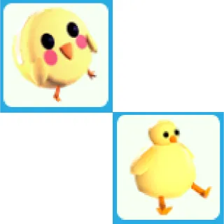 Chick Hat and Chick Backpack