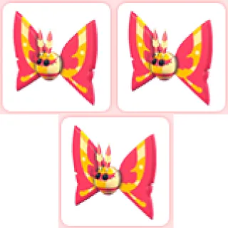 3x Rosy Maple Moth