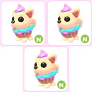 3x Pupcake