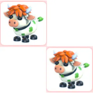 2x Clover Cow