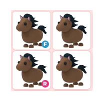 4x Horse