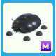 M Giant Black Scarab