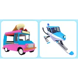 Ice Plane and Ice Cream Truck