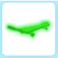 Neon Green Skateboard