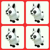 4x Moon Rabbit