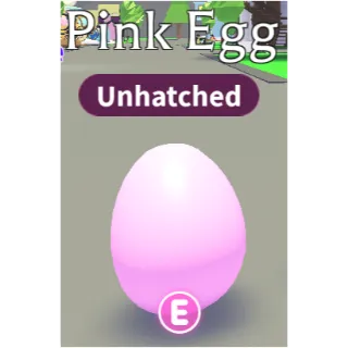 Untouched Pink Egg