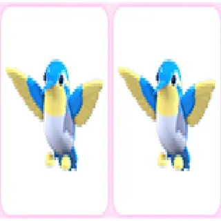 2x Diamond Hummingbird