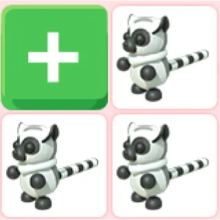 3x Ring-tailed Lemur