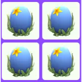 4x Ocean Egg