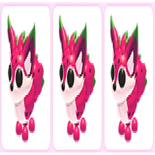 3x Dragonfruit Fox