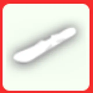 White Neon Snowboard