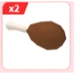 2x Turkey Leg