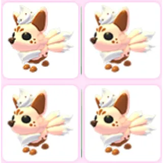 4x Latte Kitsune