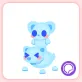 Frostbite Bear and Cub Animated Stic