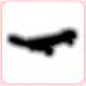 Neon Black Skateboard