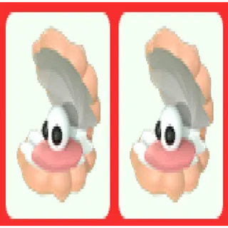 2x Happy Clam