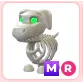 MR Halloween White Skeleton Dog