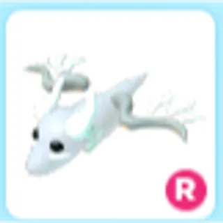 R Halloween White Ghost Dragon