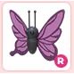 R Purple Butterfly