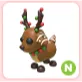 N Gingerbread Reindeer